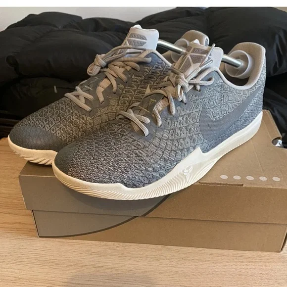 🔥Nike Kobe Mamba Instinct Pure Platinum Gray Athletic Sneakers -Men Size 13 - Picture 10 of 12